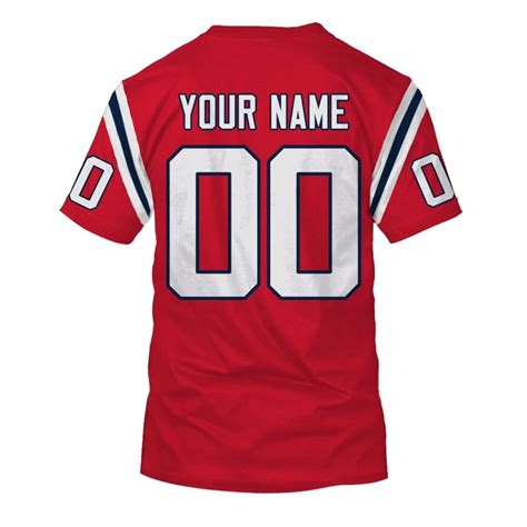 Personalized New England Patriots 1984 Vintage Throwback Away Jersey ...