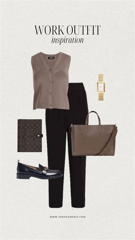 10 Work Outfit Ideas for Young Professionals | Business Casual + Neutral | Erika Marie | Work ...