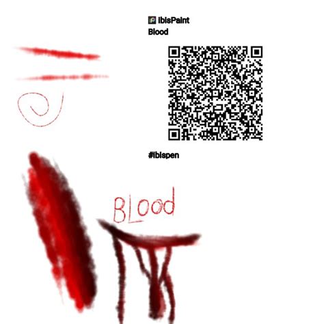 Blood Ibispaint Blood Paint Brushes Pen