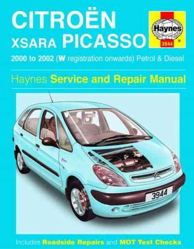 Citroen Xsara Picasso Petrol Diesel 2000-2002 Haynes Service Repair ...