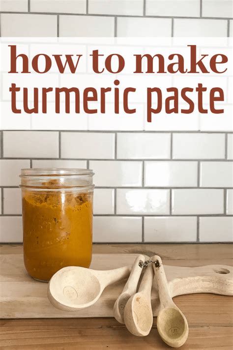 How To Make Easy Turmeric Paste Twelve On Main