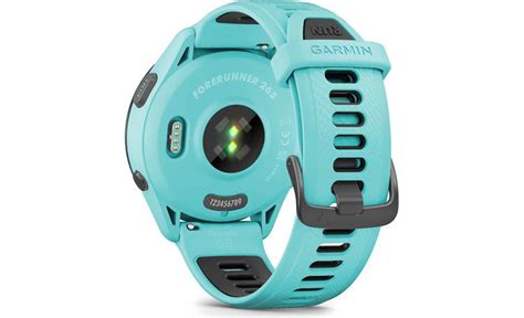 Garmin Forerunner 265 Black Bezel With Aqua Case And Aqua Black