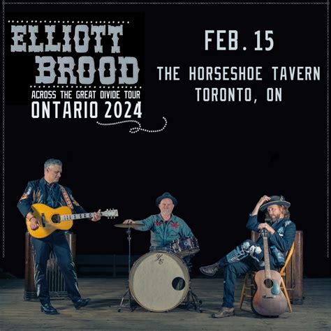 Elliott BROOD – Across The Great Divide Tour - NOW Toronto