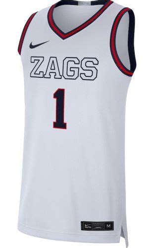 Gonzaga Bulldogs Jersey History - Basketball Jersey Archive