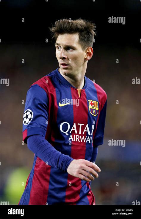 Barcelona Spain 18th Mar 2015 Lionel Messi Barcelona Football