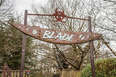 The Blade Theme Park Ride At Alton Towers Resort