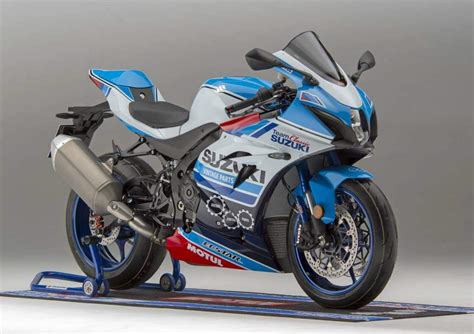 Información detallada de Suzuki GSX R 1000R Team 2018 Réplica clásica