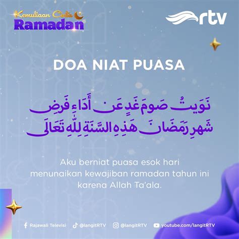 Rtv On Twitter Marhaban Ya Ramadan Alhamdullilah Besok Kita Akan