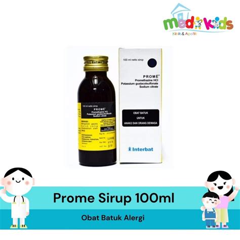 Jual Prome Ekspektoran Expectorant Sirup Syrup Ml Shopee Indonesia