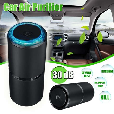 Portable Car Air Purifier Mini Negative Ion Purifi Grandado