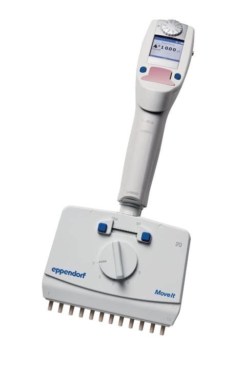 Eppendorf Xplorer Plus Move It Electronic Multi Channel Pipettes With