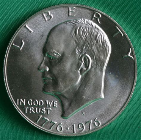 S Eisenhower Dollar Bu Silver Ike S Silver