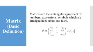matrix   applications pptx