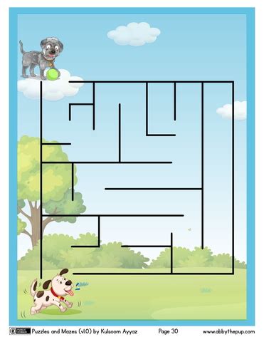 Help Abby Find Her Friend Maze Free Printable Puzzle Games