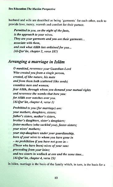 Sex Education The Muslim Perspective Rd Edition Ghulam Sarwar