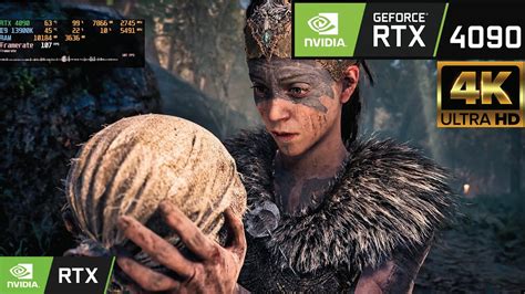 Hellblade Senuas Sacrifice Geforce Rtx 4090 24gb I9 13900k 4k