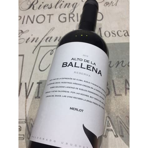 Vinho Alto De La Ballena Reserva Vinhos Mundi