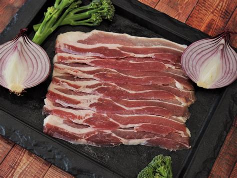 Sliced Unsmoked Streaky Bacon Dry Cure Pepperell S Meats