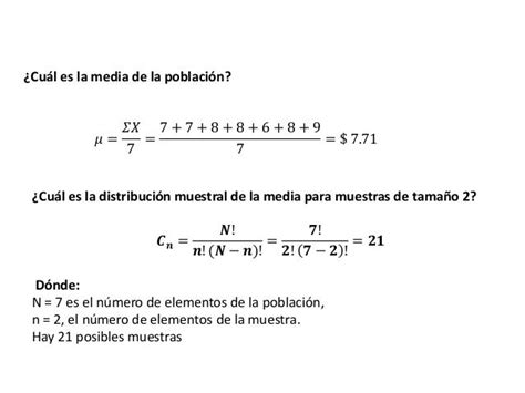 Distribución Muestral De La Media