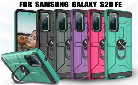 Jeylly Samsung Galaxy S20 FE Case Galaxy S20 FE Case With Kickstand