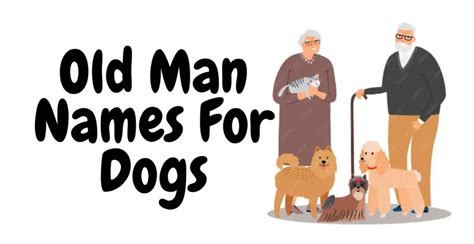 530+ Old Man Names For Dogs Creative Unique Cool & Cute