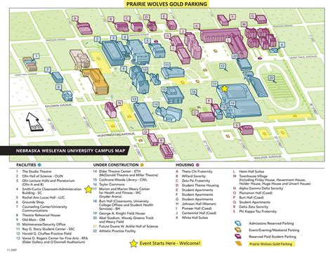 Nebraska Wesleyan University Campus Map United States Map | Hot Sex Picture