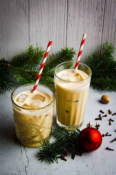 Light And Creamy Oat Milk Eggnog Braised And Deglazed