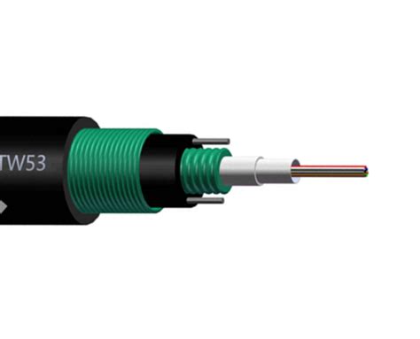 Double Sheath Central Loose Tube Armored Cable Bwnfiber