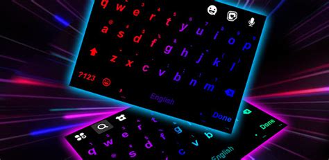 LED Colors Keyboard Background Android App