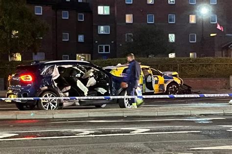 Strand Closed After Police Car Crashes Liverpool Echo