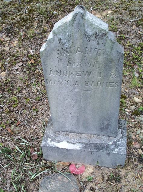 Infant Barnes Mémorial Find a Grave