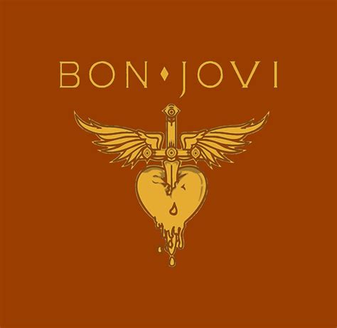 Bon Jovi Band Logo Digital Art By Rena Emeraldi Pixels