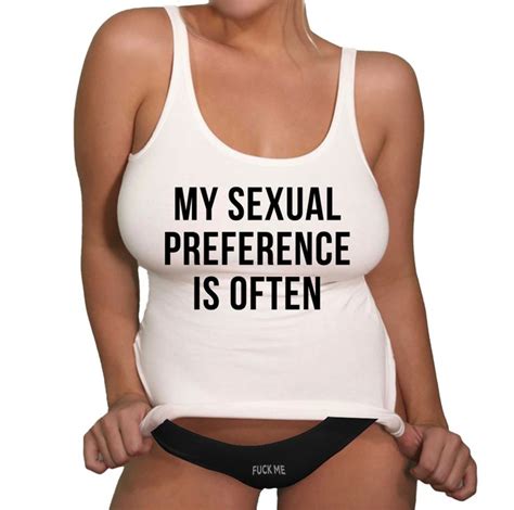 Sexual Preference Racerback Tank Mature Tank Lifestyle Tank