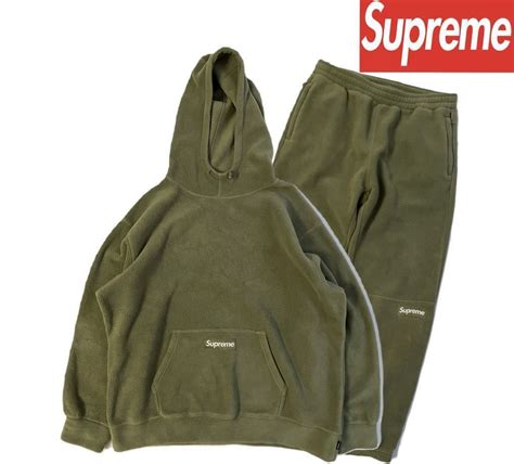 Yahooオークション 2021fw Supreme Polartec Hooded Sweatshirt Lig