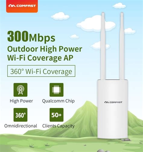 Long Range Outdoor Wireless Router 300mbps Wireless Wifi Repeater Ap