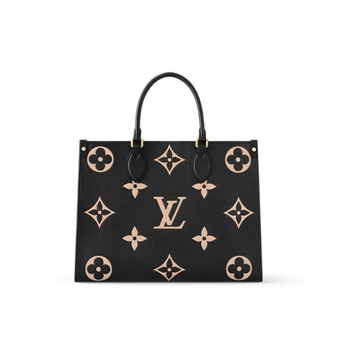 Onthego Mm Monogram Empreinte Handbags Louis Vuitton