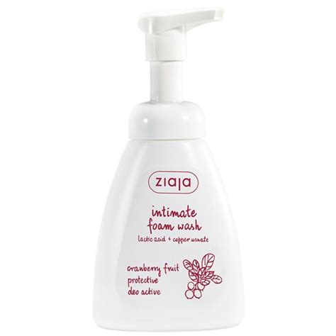 Ziaja Intimate Cranberry Fruit Foam Wash 250ml Al Marwa Pharmacy Qatar