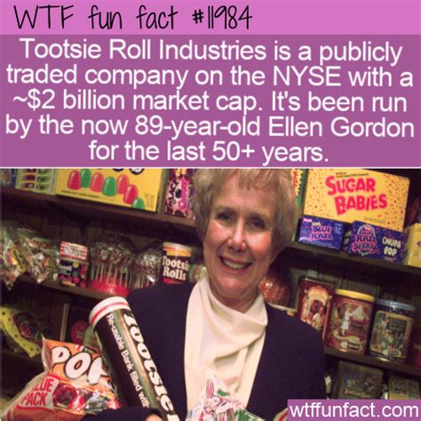 ellen gordon tootsie roll net worth