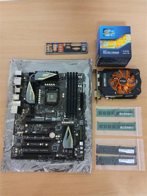 Yahooオークション Lga1155 Asrock Z77 Extream6cpucore I7 3770