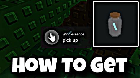 How To Get Wind Essence In Sols Rng Roblox Era Update Youtube