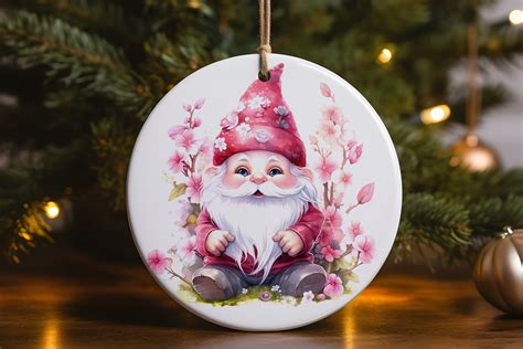 Garden Gnome Cute Ornament Graphic by R.Ray Design · Creative Fabrica