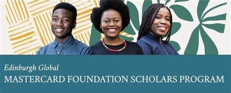 Mastercard Foundation On Campus Postgraduate Scholarships At The