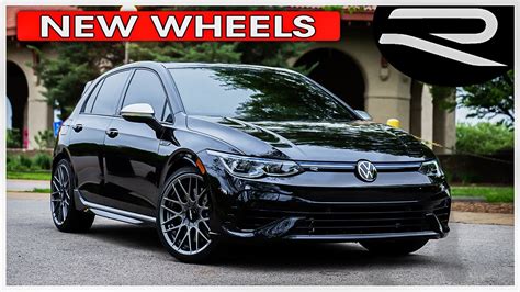 NEW Wheels For My MK8 Golf R Rotiform Michelin Pilot Sport YouTube