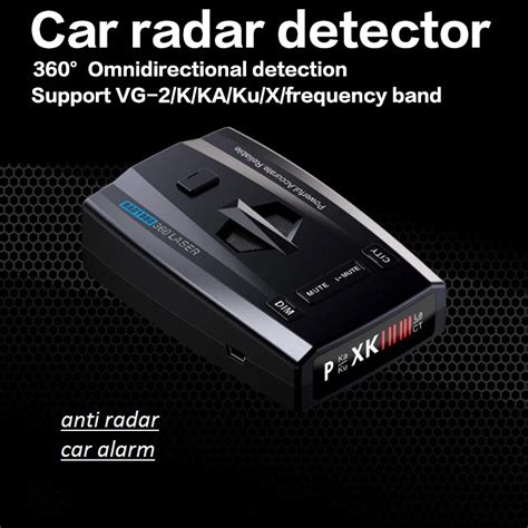 Tomostrong Rad Car Speed Radar Detector Dispositivo De Alarme