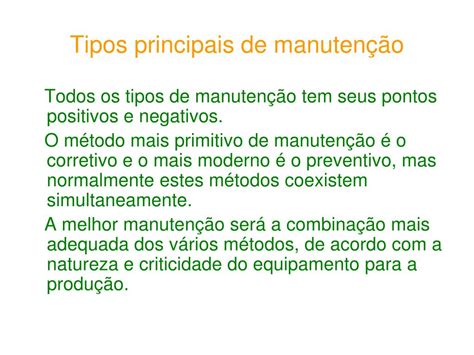 PPT Gestão da Manutenção PowerPoint Presentation free download ID