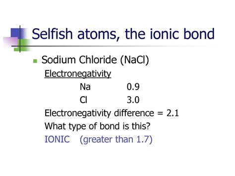 Day 40 – Daily Starter Consider your understanding of ionic bonding and ...