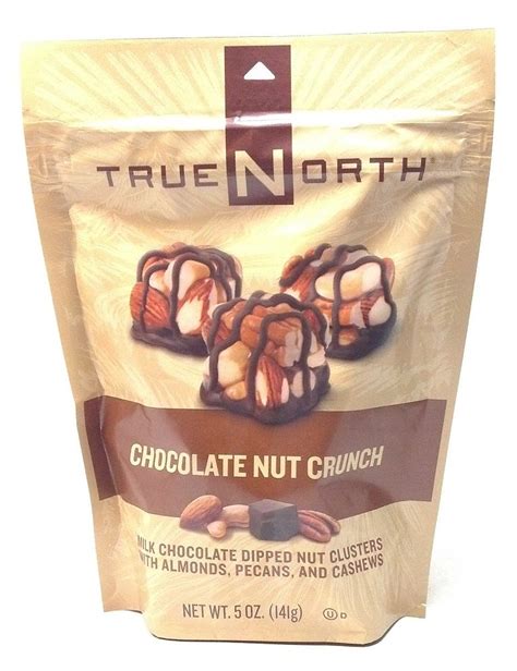 True North Chocolate Nut Crunch Milk Chocolate Dipped Nut