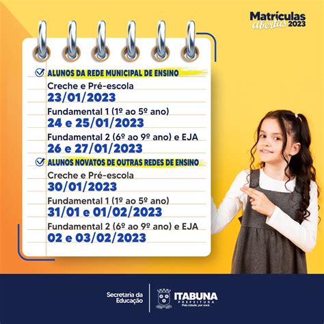 Prefeitura De Itabuna Matricula Alunos Do Ensino Fundamental