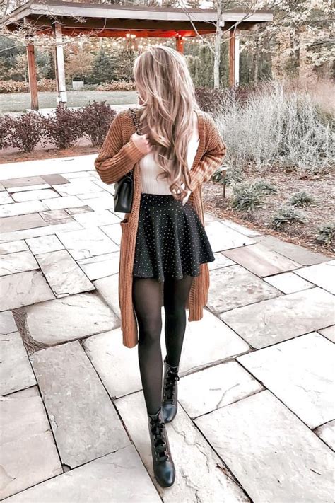 20 Black Skirt Fall Outfit Ideas Addicfashion