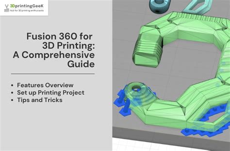 Fusion 360 for 3D Printing: A Comprehensive Guide - 3DprintingGeek